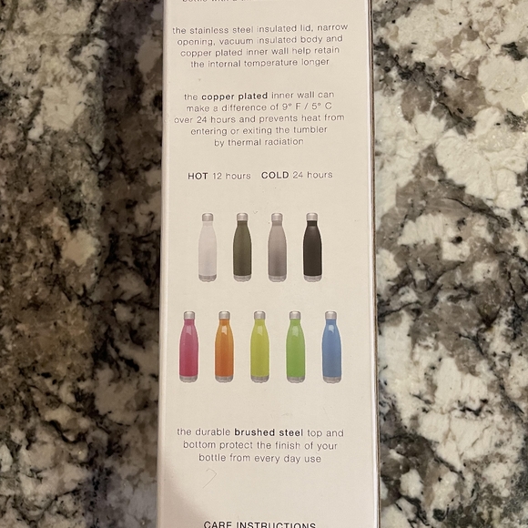 New H2Go Force 17oz Stainless Steel Bottle ARCADIS Logo Box - Picture 4 of 10